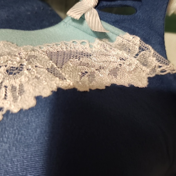 VS body by victoria, lined perfect coverage. Dark/light blues 36DD - Picture 3 of 5